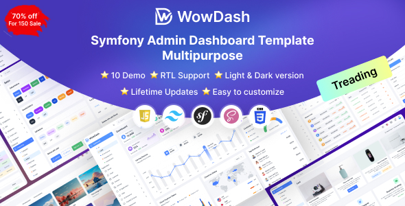WowDash Tailwind CSS Multipurpose Admin Dashboard Symfony Template - Admin Templates Site Templates